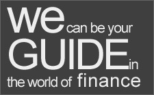 We can be your guide in the the world of finance